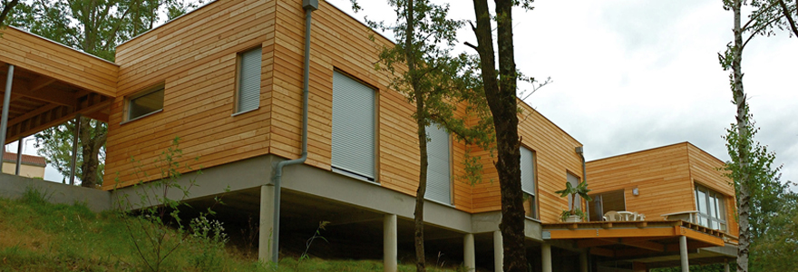 maison en bois