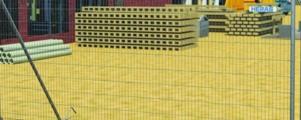 grilles et de clôtures de chantier